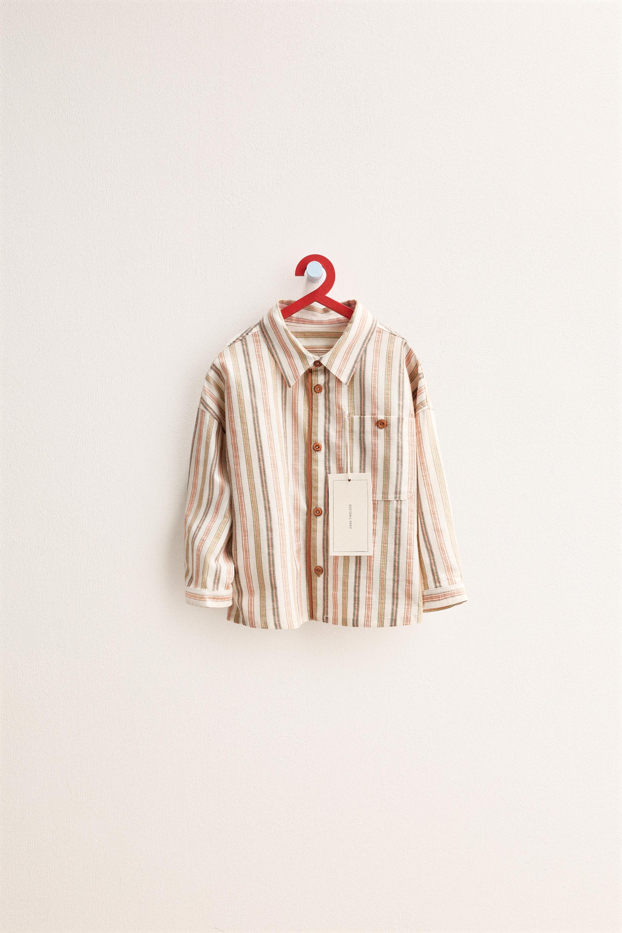 ZARA TIMELESS - STRIPED POCKET SHIRT